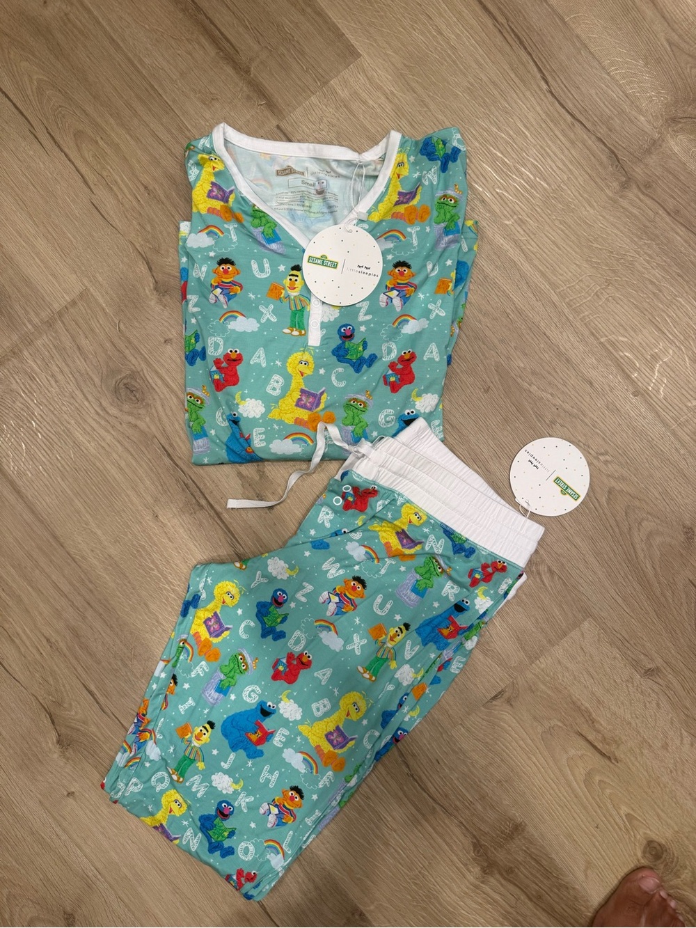Little sleepies adult Pajama Set